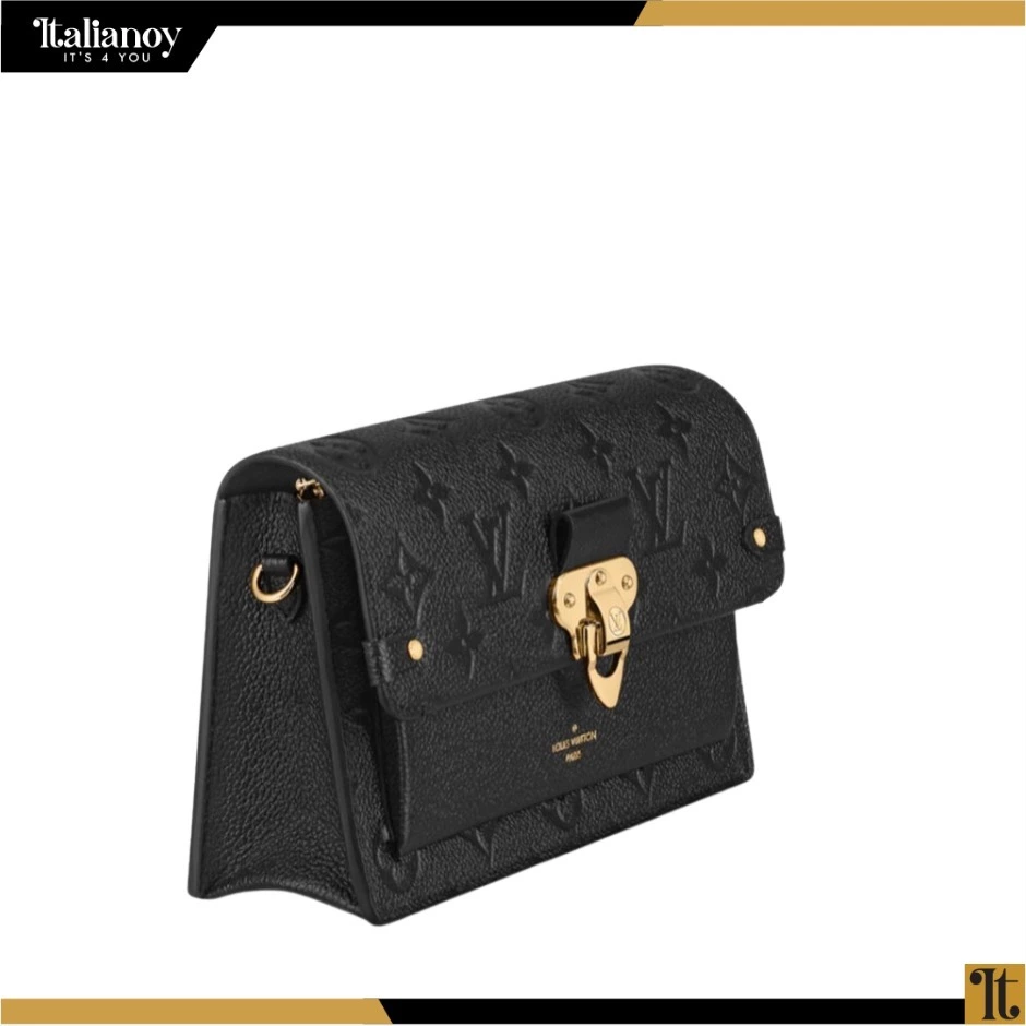 Louis Vuitton Empreinte Vavin Chain Wallet Black