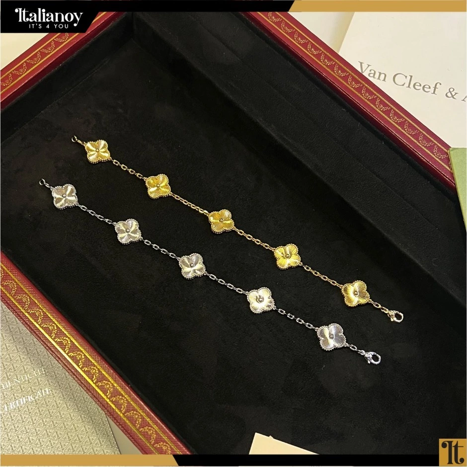 Vintage Alhambra bracelet, 5 motifs