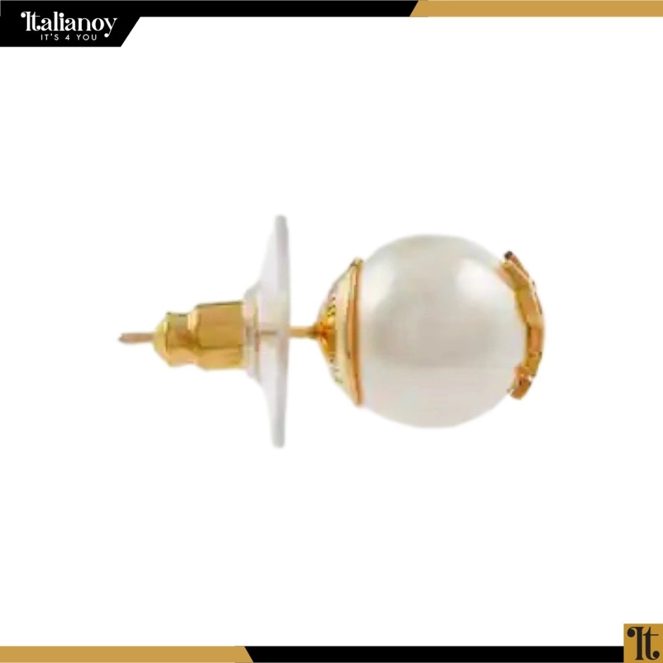 YSL Pearly Stud Earrings