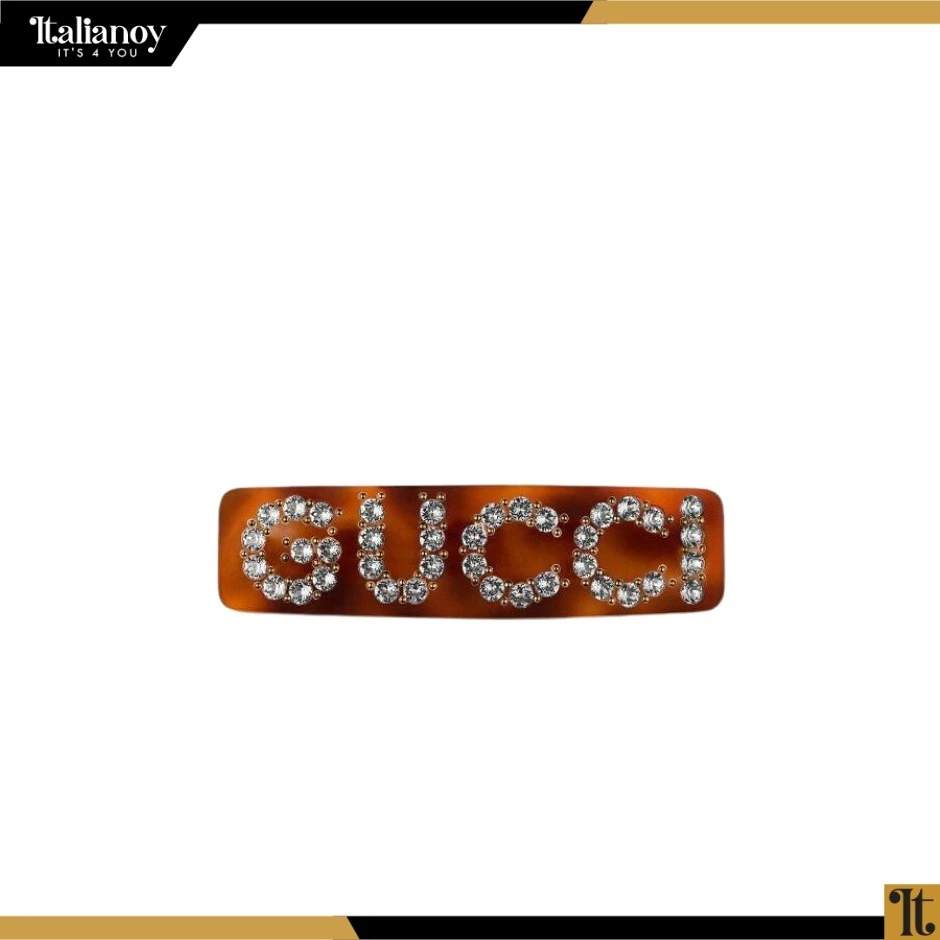 CRYSTAL GUCCI SINGLE HAIR CLIP