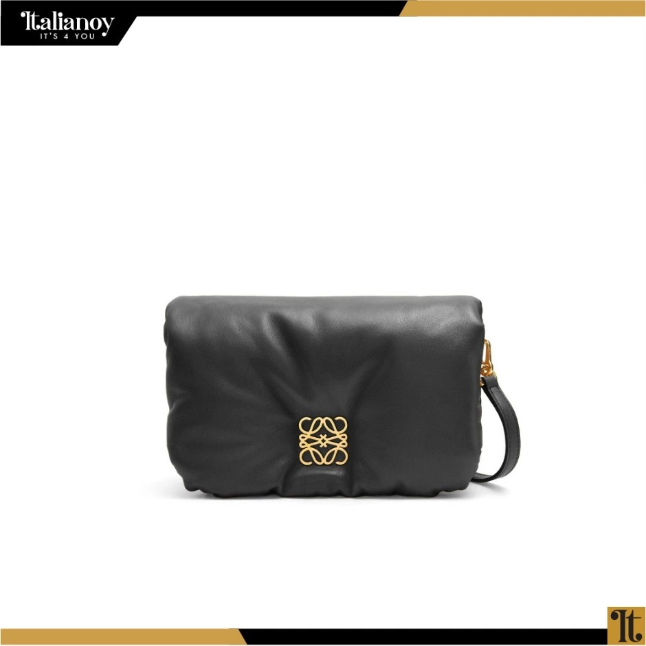 Mini Puffer Goya bag in shiny nappa lambskin