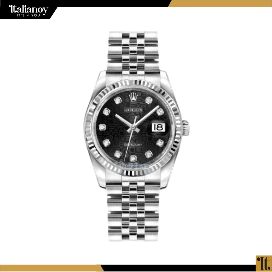 ROLEX  Datejust 31 Black Dial Women's Watch