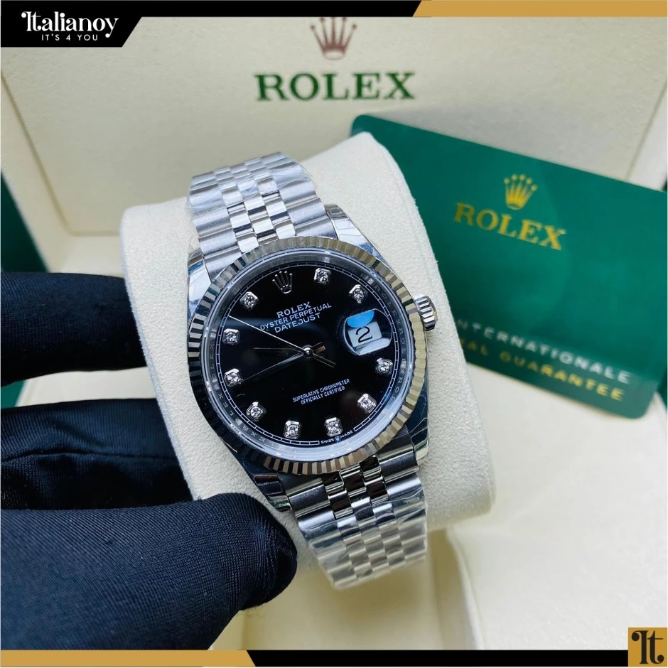 ROLEX  Datejust 31 Black Dial Women's Watch