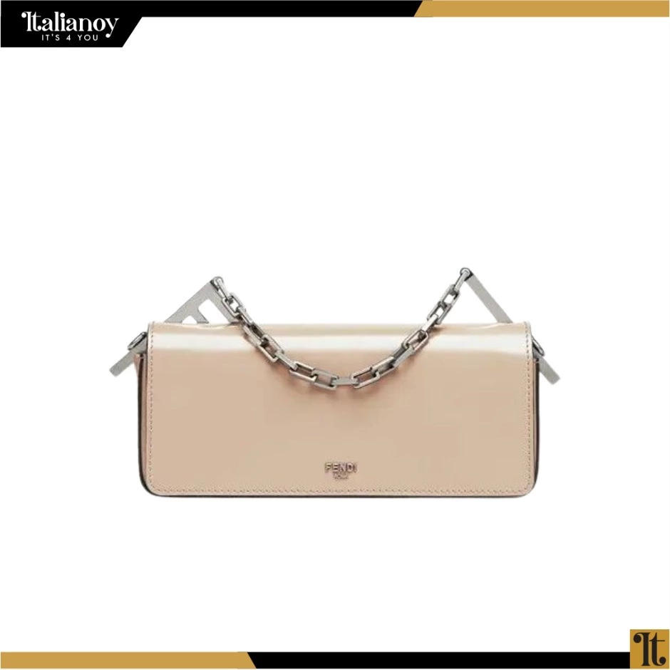Fendi Women's Beige First Sight Shoulder Bag