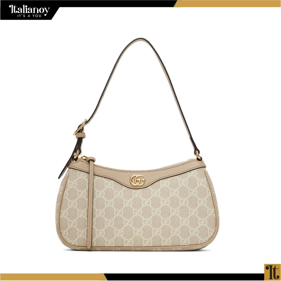 Small Ophidia Handbag Beige