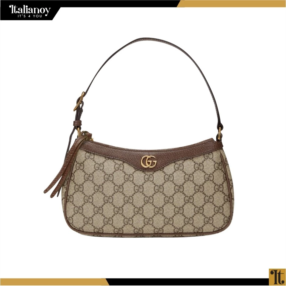 Small Ophidia Handbag Brown