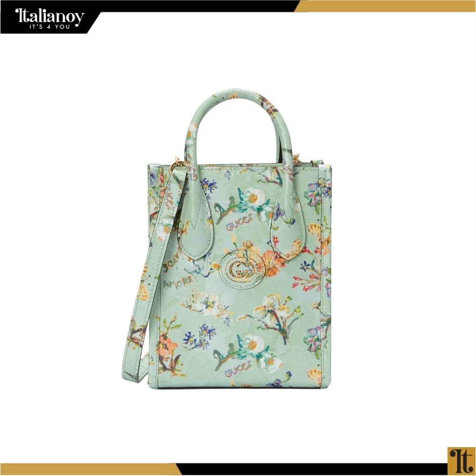 tote bag light blue Flore