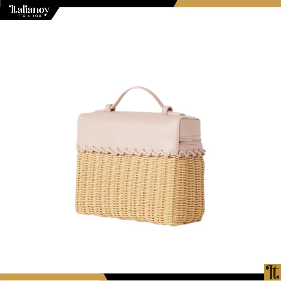 Extra Pocket Pouch L19 Wicker Pink