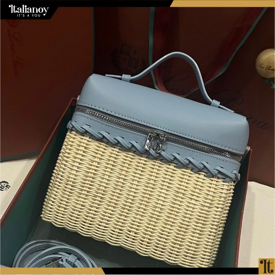 Extra Pocket Pouch L19 Wicker Blue