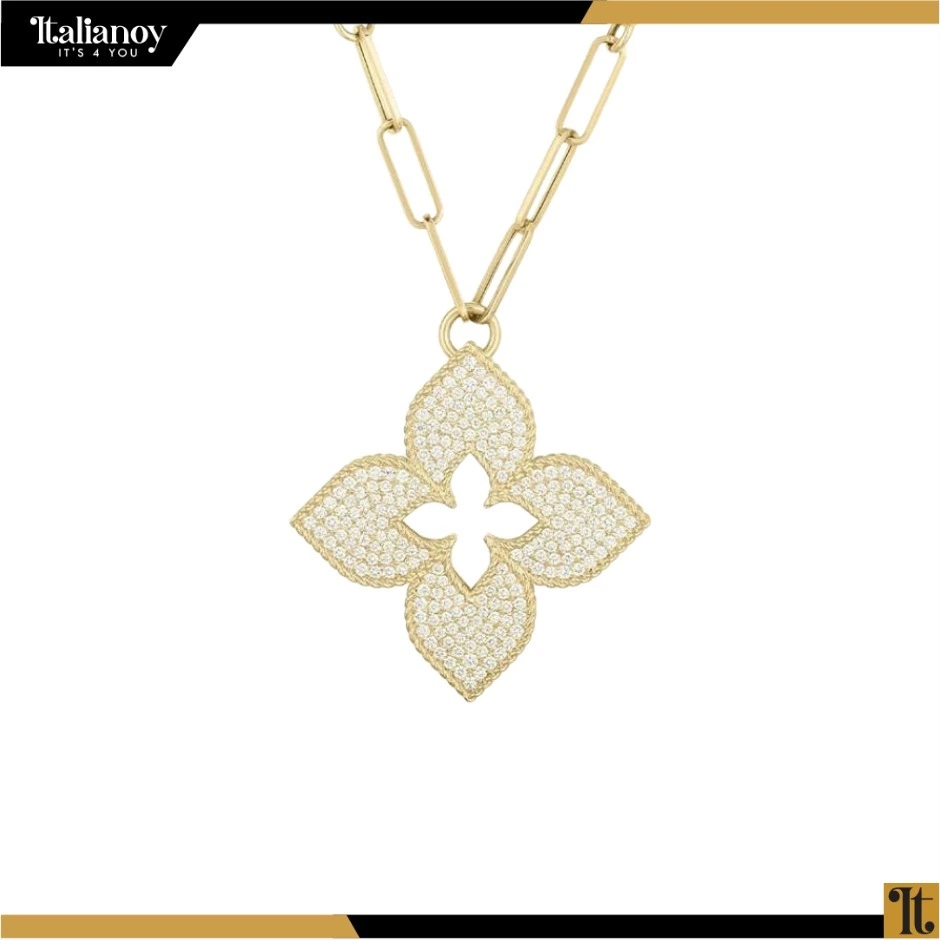 PRINCESS FLOWER PENDANT Gold