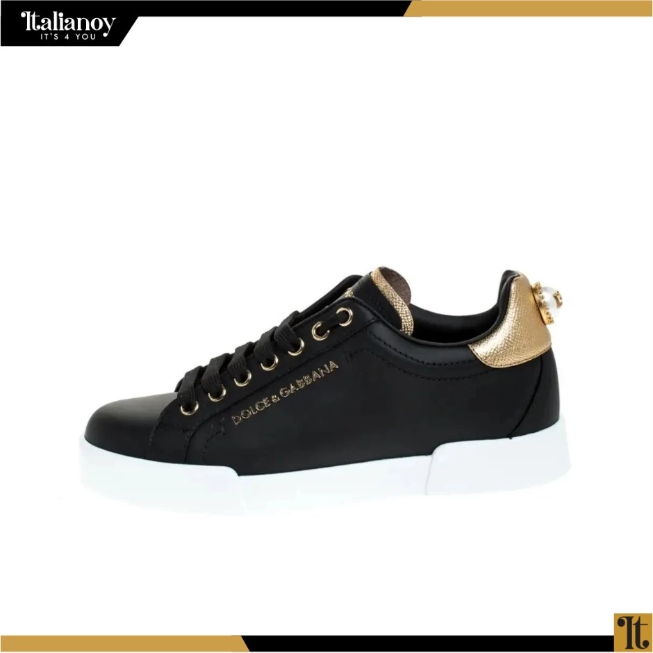 DOLCE & GABBANA Portofino Black Light Sneaker
