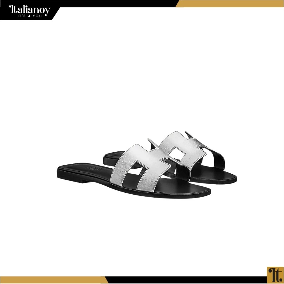 Oran sandal Gris Argenté