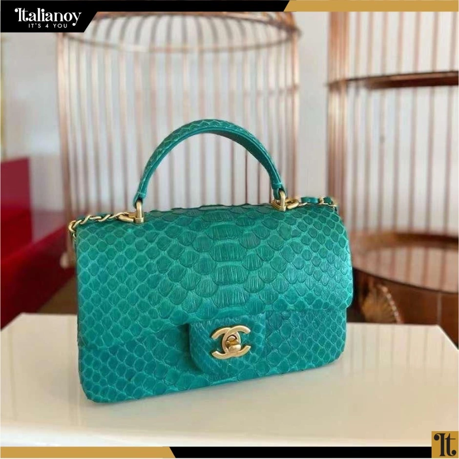 Chanel Turquoise Pyt...