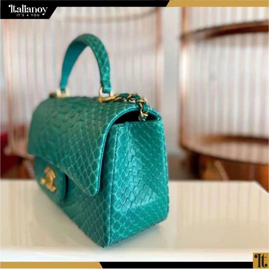 Chanel Turquoise Pyt...