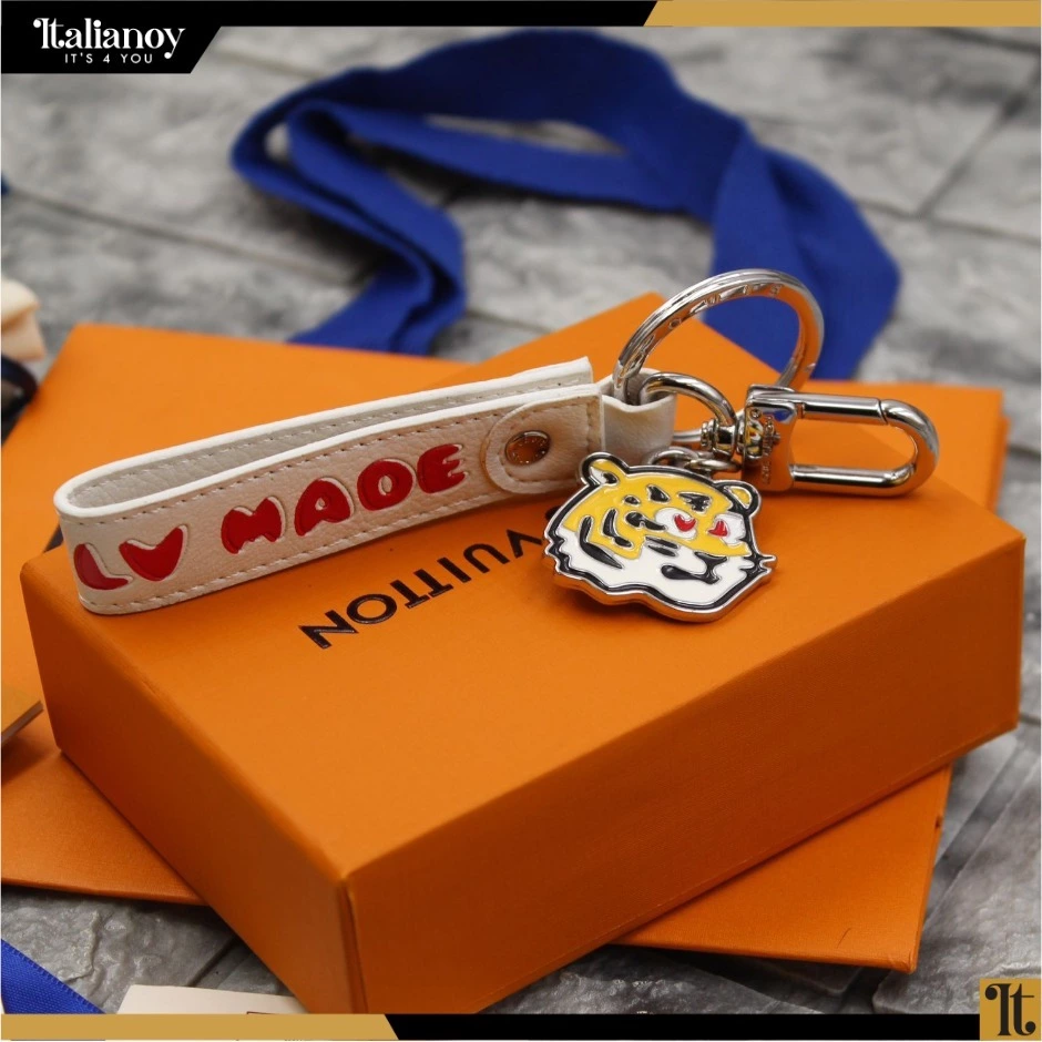 Louis Vuitton x Nigo LV Made Dragonne Bag Charm and Key Holder