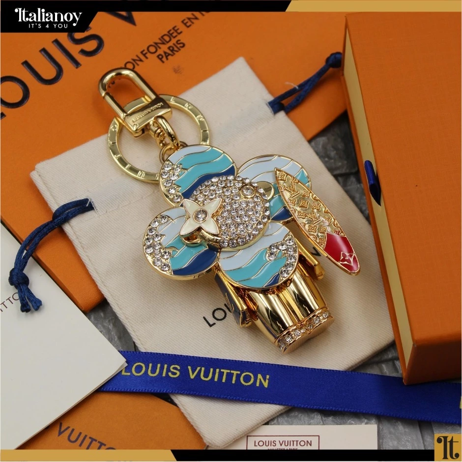 Vivienne Metal Bag Charm And Key Holder