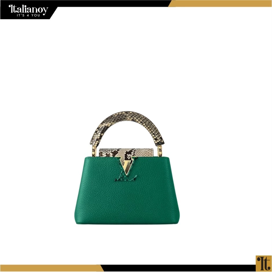 Capucines Mini emerald