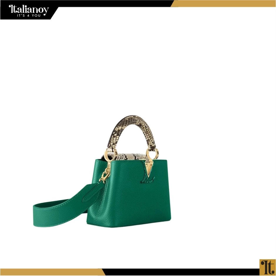 Capucines Mini emerald