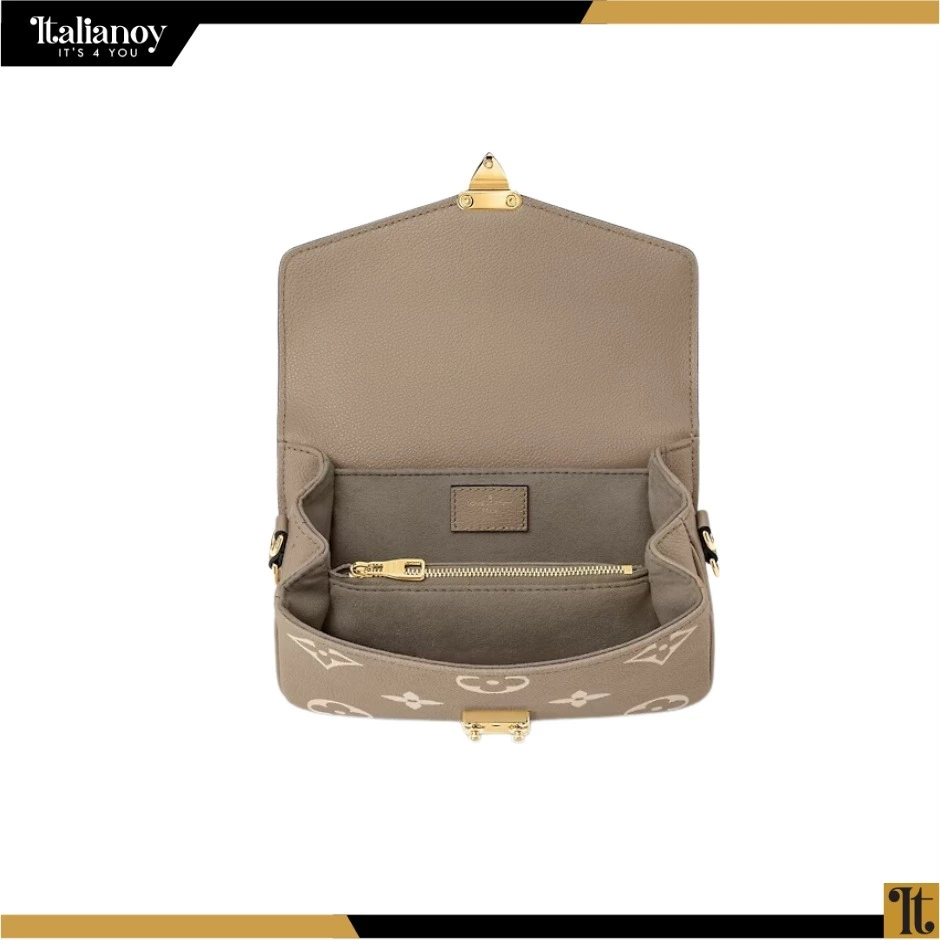 Pochette Métis East West  Tourterelle Crème Beige