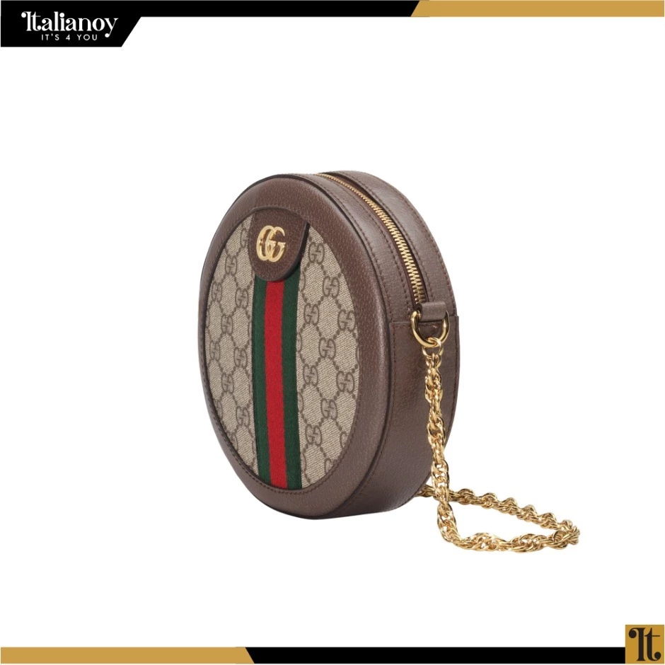 OPHIDIA MINI GG ROUND SHOULDER BAG