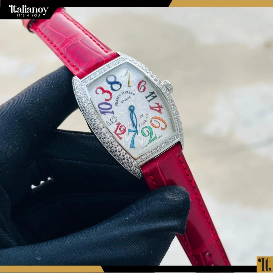 Franck Muller Vanguard 32MM Quartz Pink