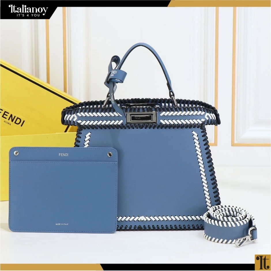 Fendi Fendi Peekaboo ISeeU Small Tote Bag