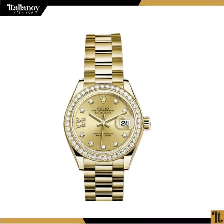 Rolex Lady-Datejust Gold Diamond, Gold