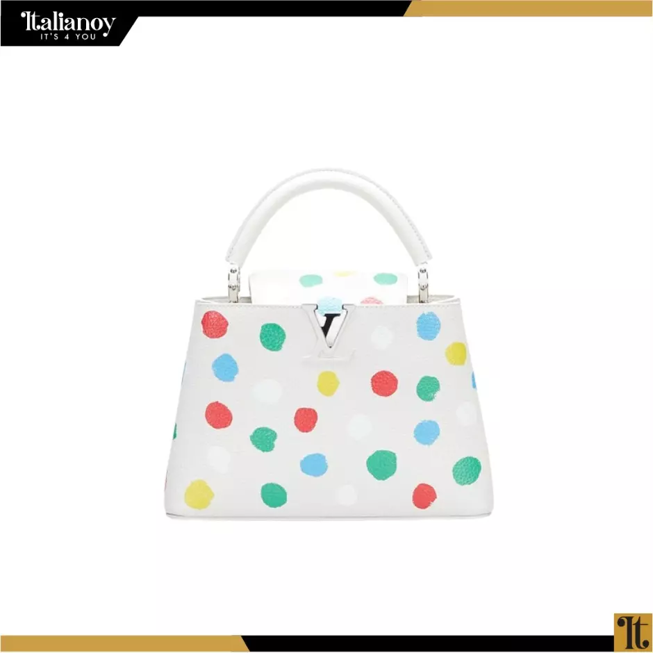 Louis Vuitton Capucines BB27 Leather in White