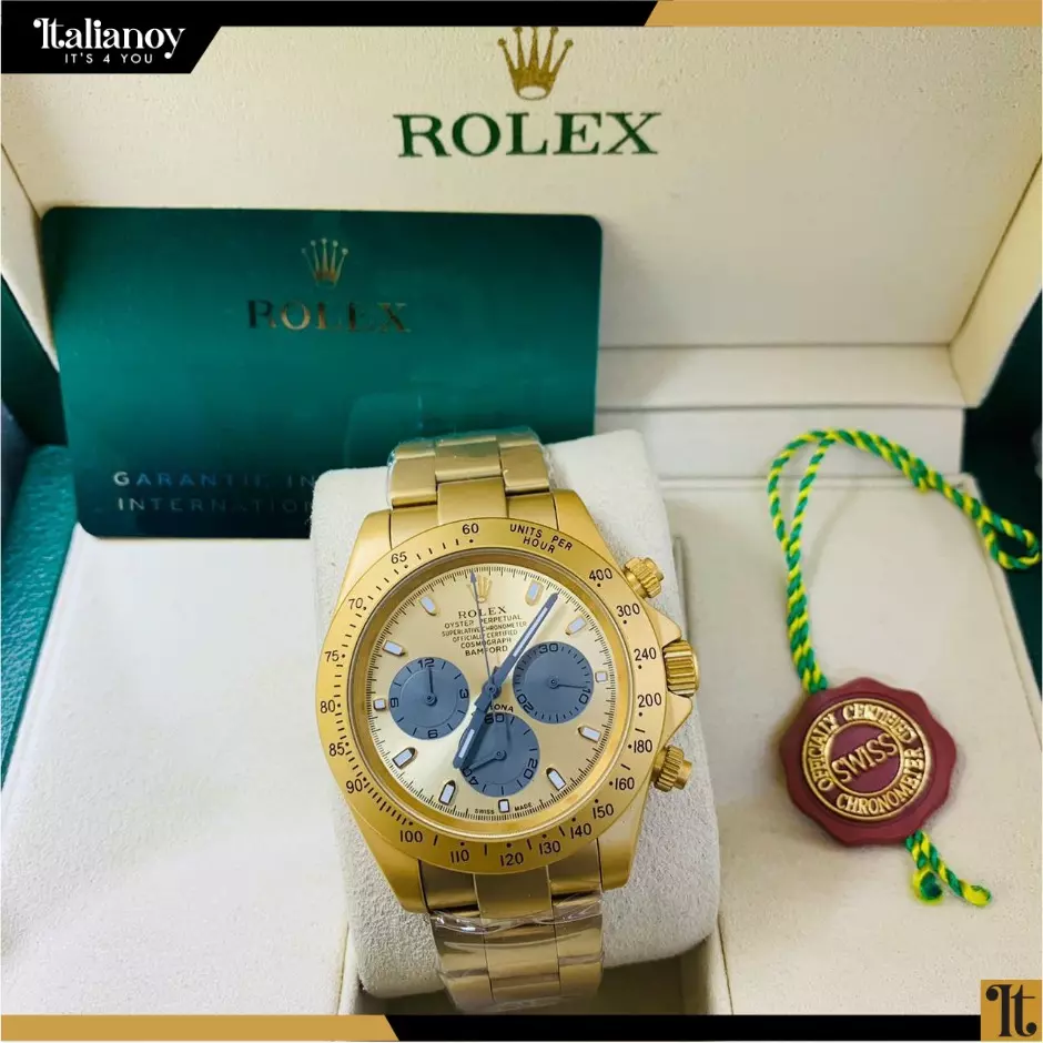 Rolex Cosmograph Daytona 16528 Gold Yellow Dial
