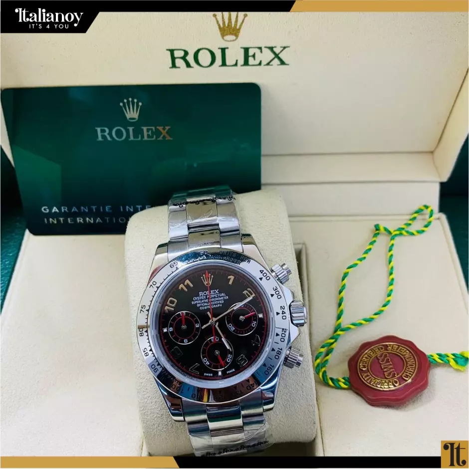 Rolex Cosmograph Daytona Silver black Dial