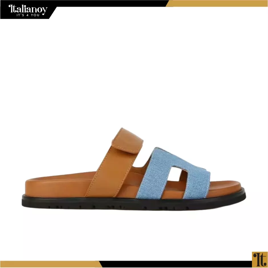 Hermès Chypre leather mules