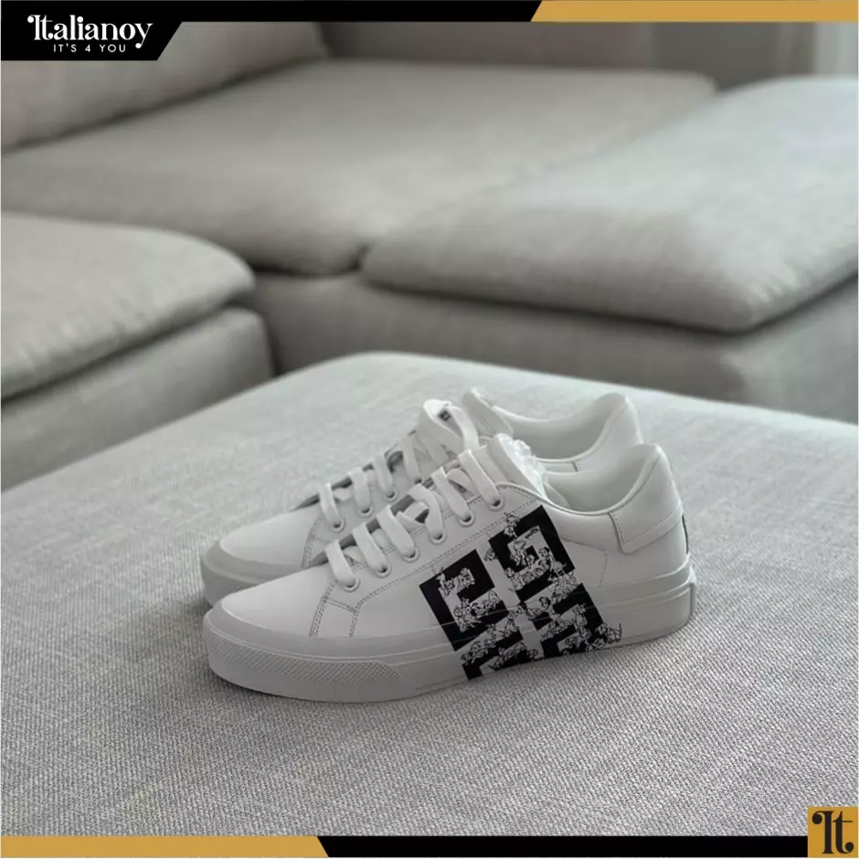 GIVENCHY CITY SPORT LEATHER SNEAKERS