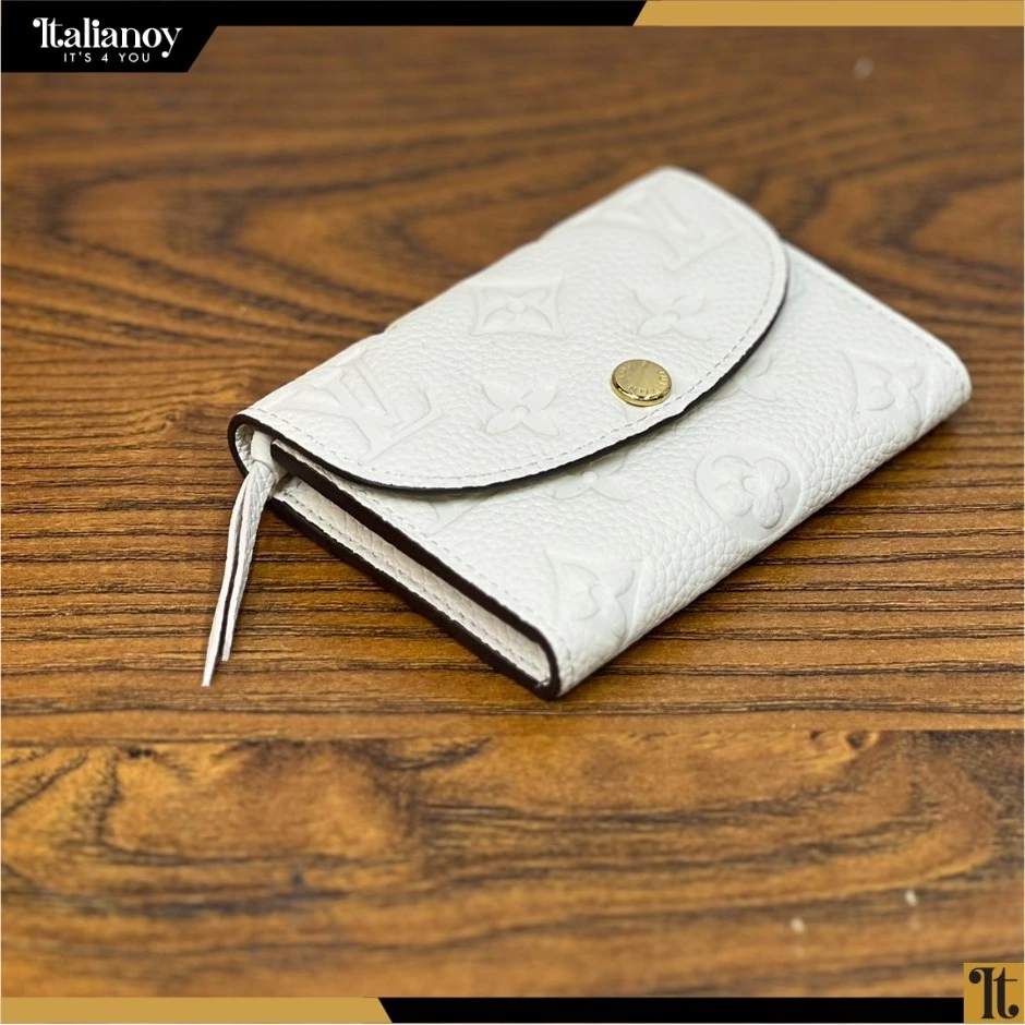 Louis Vuitton Victorine leather wallet white