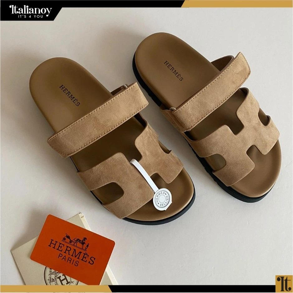 Hermes Chypre Sandal beige