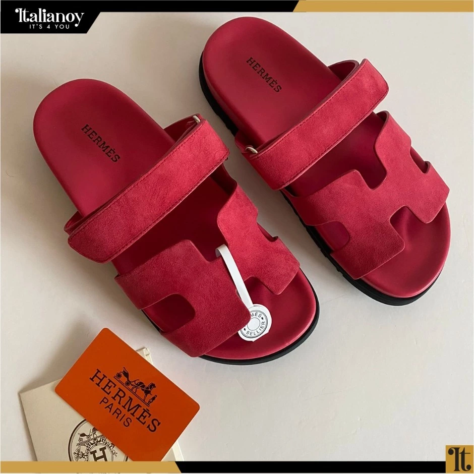 Hermes Chypre Sandal red