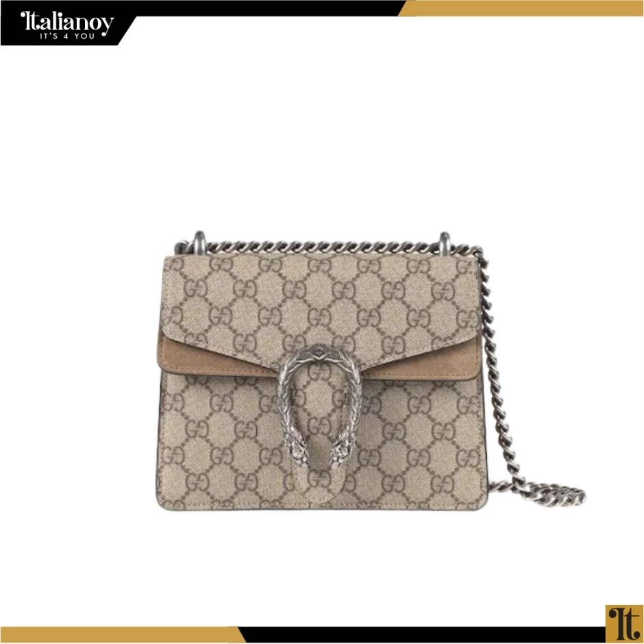 DIONYSUS GG SUPREME MINI BAG Beige/ebony