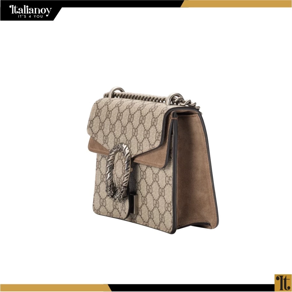 DIONYSUS GG SUPREME MINI BAG Beige/ebony