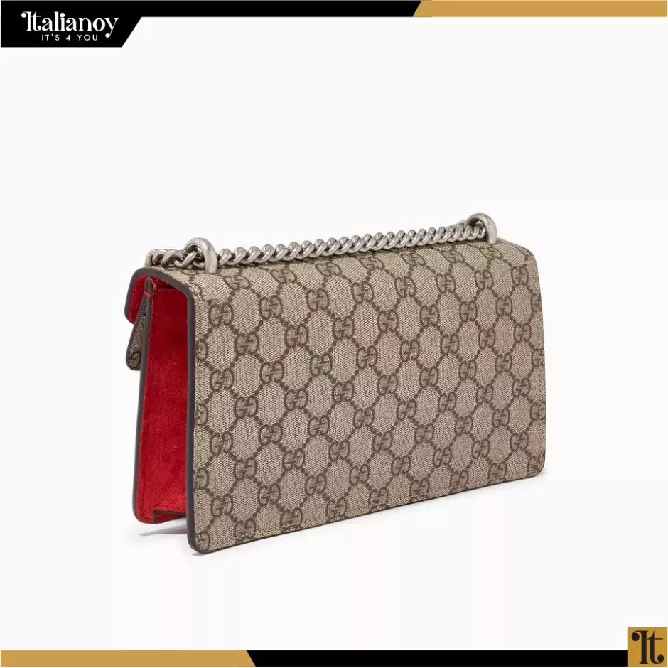 DIONYSUS GG SMALL RECTANGULAR BAG red Beige/ebony