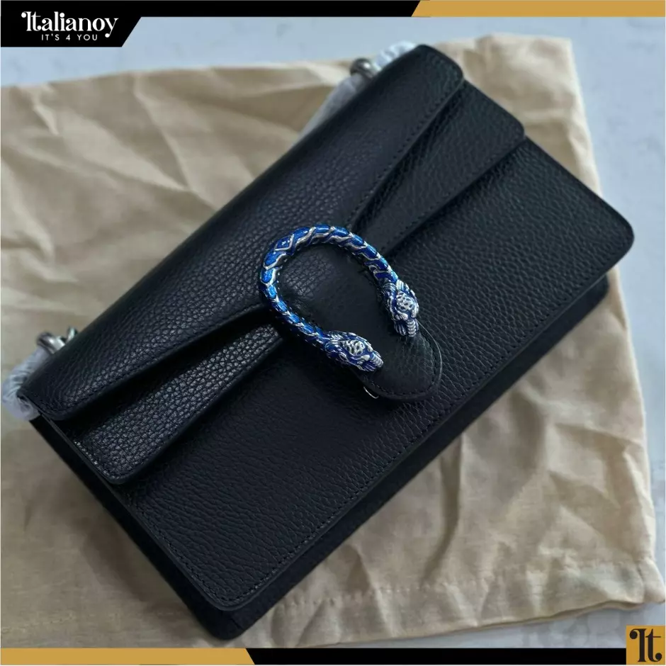 DIONYSUS GG SMALL RECTANGULAR BAG black