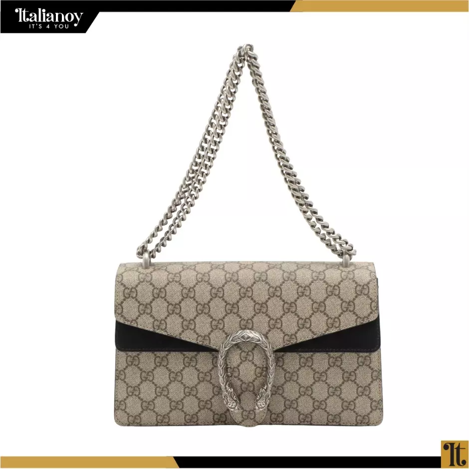 DIONYSUS GG SMALL RECTANGULAR BAG Beige GG Canvas