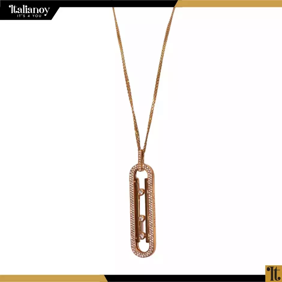 Collier Messika Move Classique en or diamants