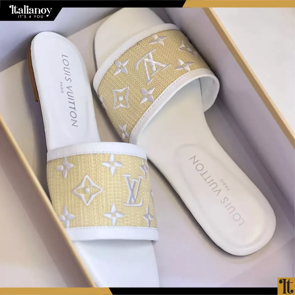 LV By The Pool Revival Flat Mule