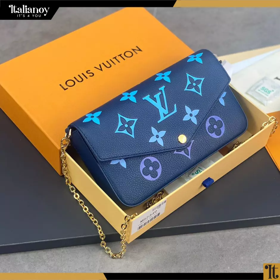 Felicie Pochette bag Shades of blue