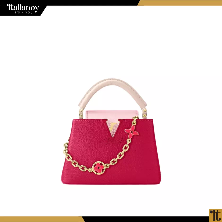 Capucines Mini Bag Pink Rose Pondichéry