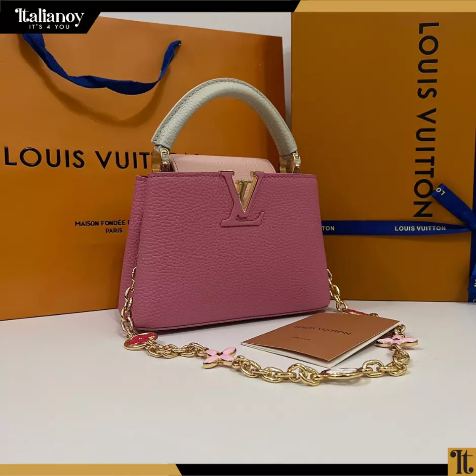 Capucines Mini Bag Pink Rose Pondichéry