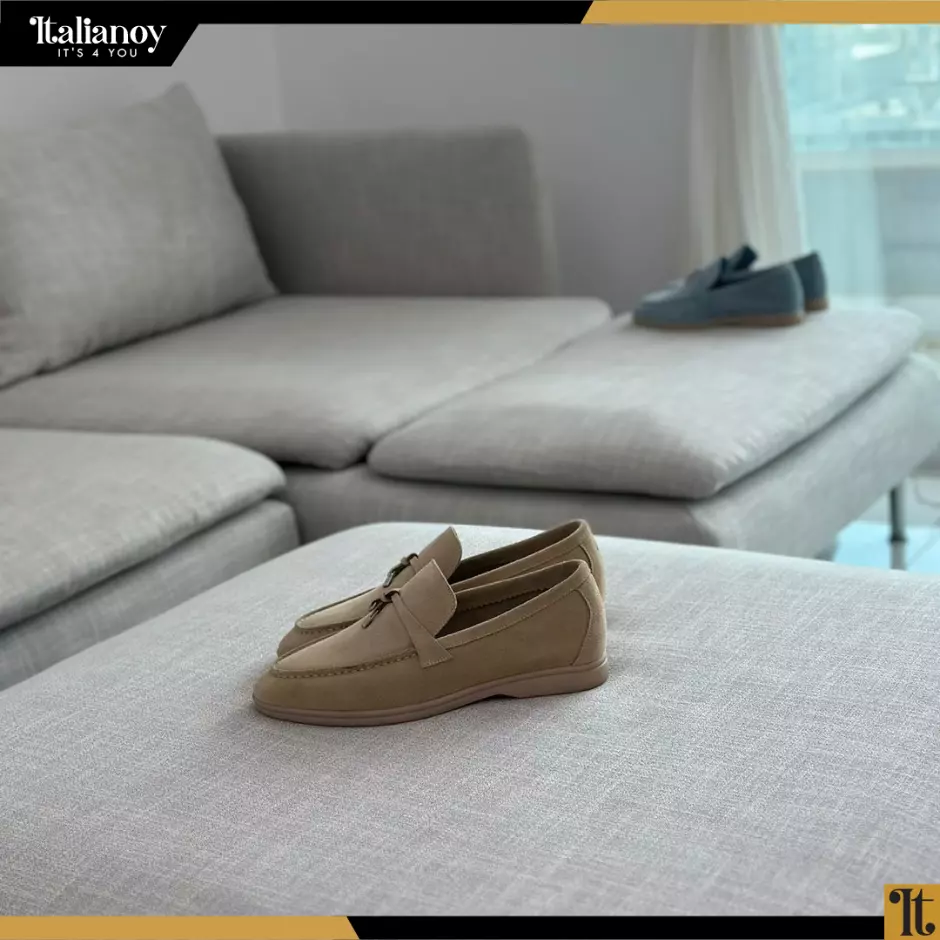 Summer Charms Walk Loafers beige