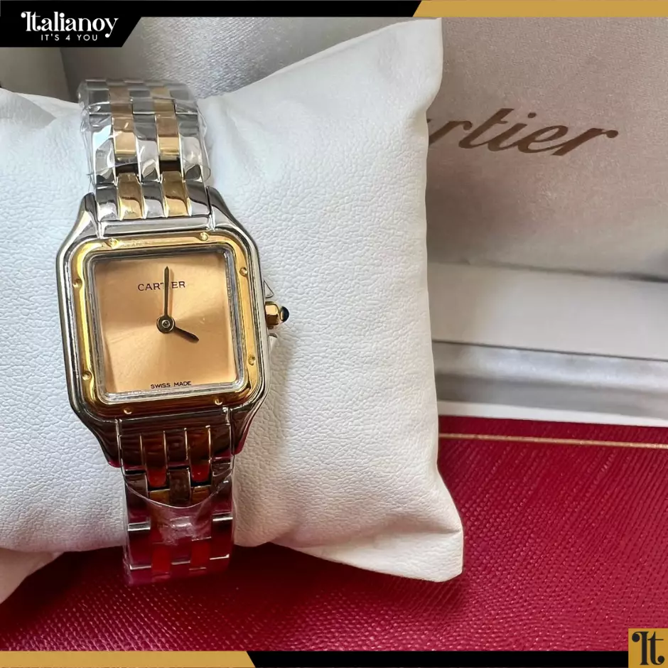Panthère De Cartier Watch Gold - silver