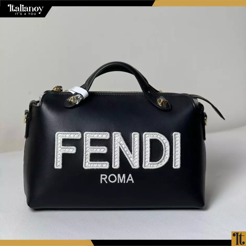 By The Way Mini Bag Boston small leather bag in black