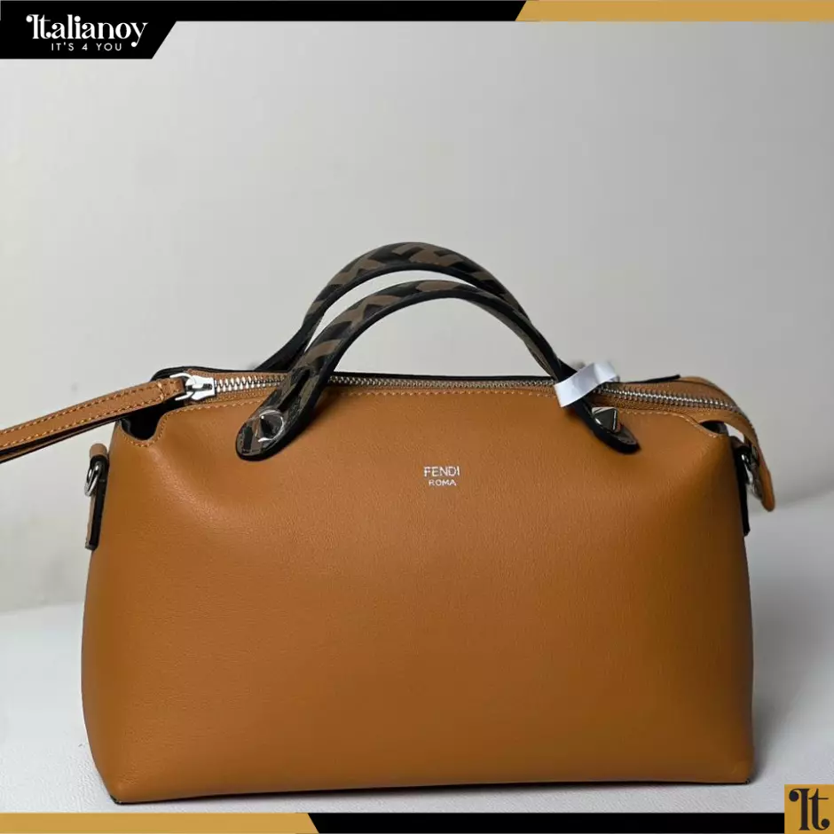 Fendi By The Way Large Satchel Bag, Tan